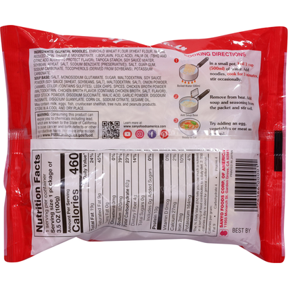 Sapporo Noodles &amp; Soup, Japanese Style, Original Flavored
