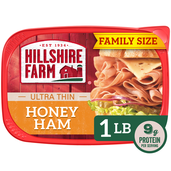 Hillshire Farm Ultra Thin Sliced Honey Ham Sandwich Meat, 16 oz  DestGlow