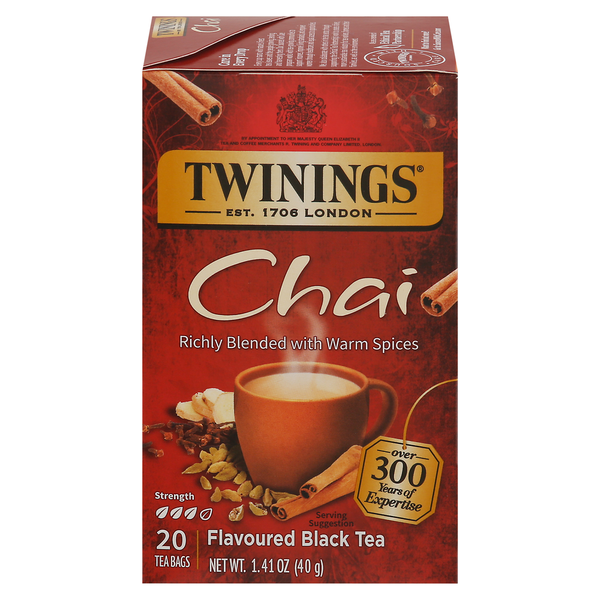 Twinings Black Tea, Flavoured, Chai  DestGlow