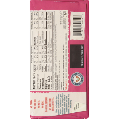 Chocolove Dark Chocolate, Raspberries, 55% Cocoa
