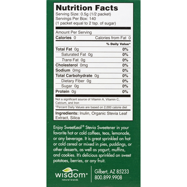 SweetLeaf Sweet Drops Stevia Sweetener  DestGlow