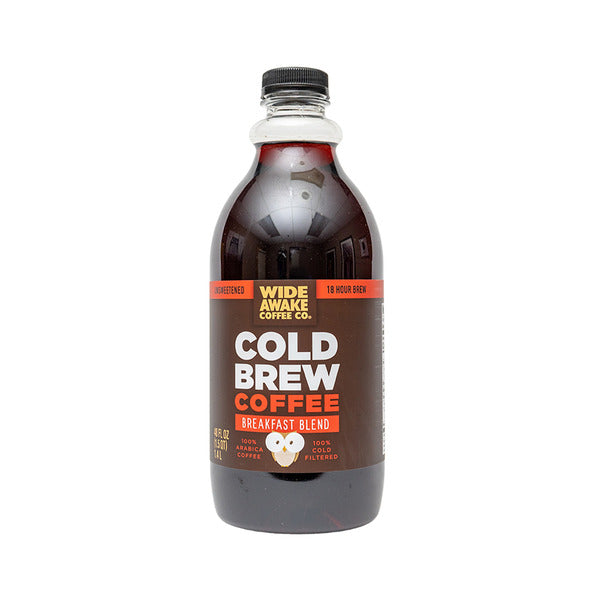 Wide Awake Breakfast Blend Unsweetened Cold Brew 100% Arabica Coffee  DestGlow