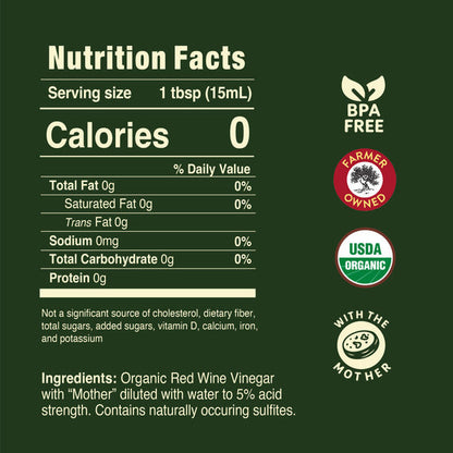 Pompeian Organic Red Wine Vinegar