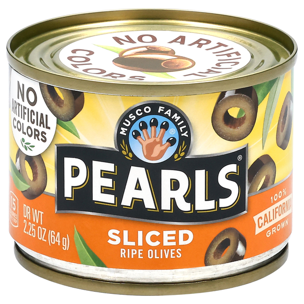 Pearls Sliced California Ripe Olives  DestGlow