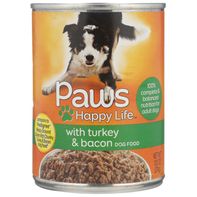 Paws Happy Life Turkey &amp; Bacon Dog Food️  DestGlow