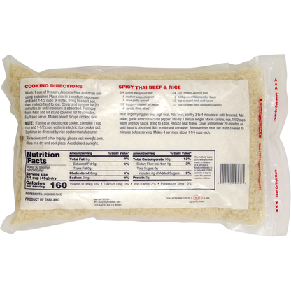 Dynasty Jasmine Rice, Milagrosa
