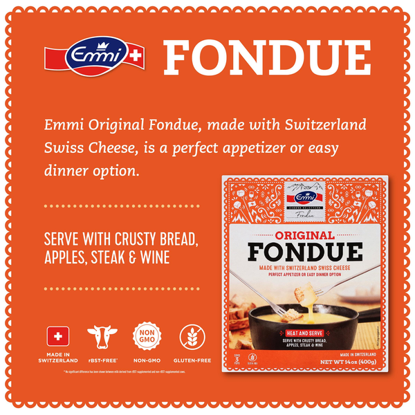 Emmi Original Fondue Cheese from Switzerland  DestGlow