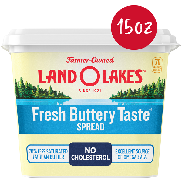 Land O Lakes Fresh Buttery Taste Spread  DestGlow