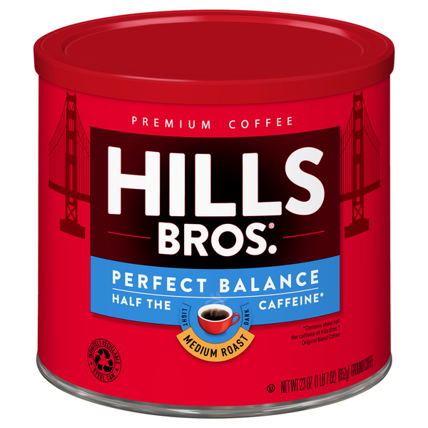 Hills Bros. Premium Ground Medium Roast Perfect Balance Coffee  DestGlow