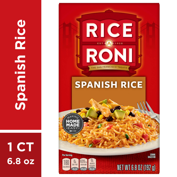 Rice-A-Roni Spanish Rice Mix  DestGlow