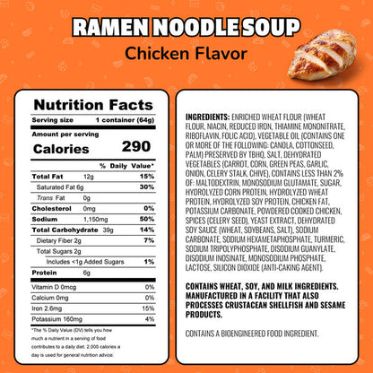 Maruchan Instant Lunch Chicken Flavor Ramen Noodle Soup