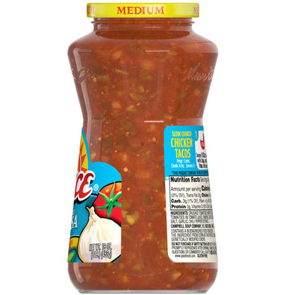 Pace Lower Sodium Chunky Medium Salsa