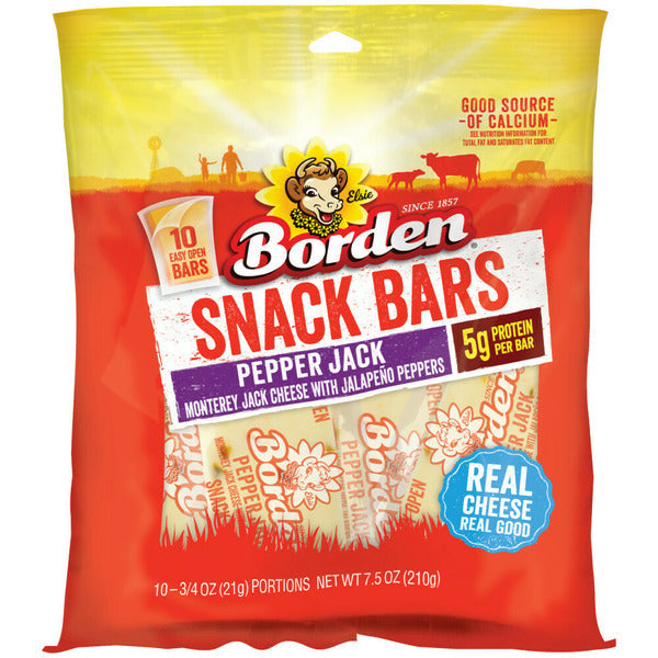 Borden Snack Bars, PepperJack  DestGlow