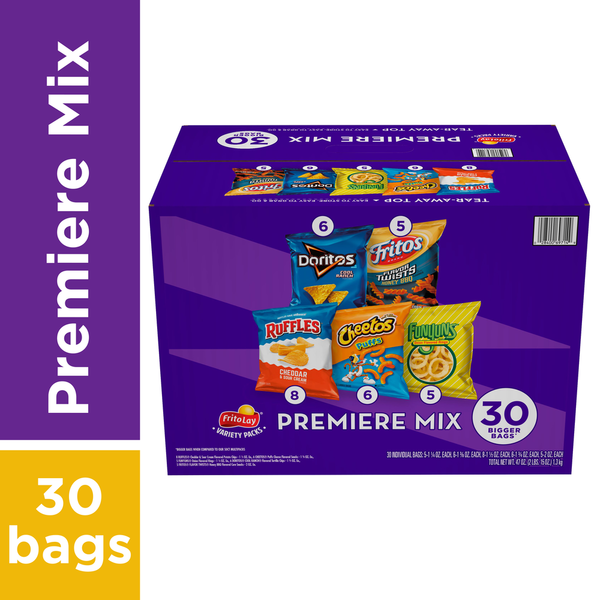 Frito Lay Snacks Premiere Mix Variety  DestGlow