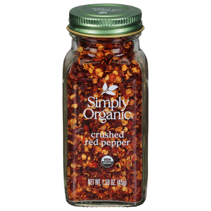 Simply Organic Red Pepper, Crushed  DestGlow