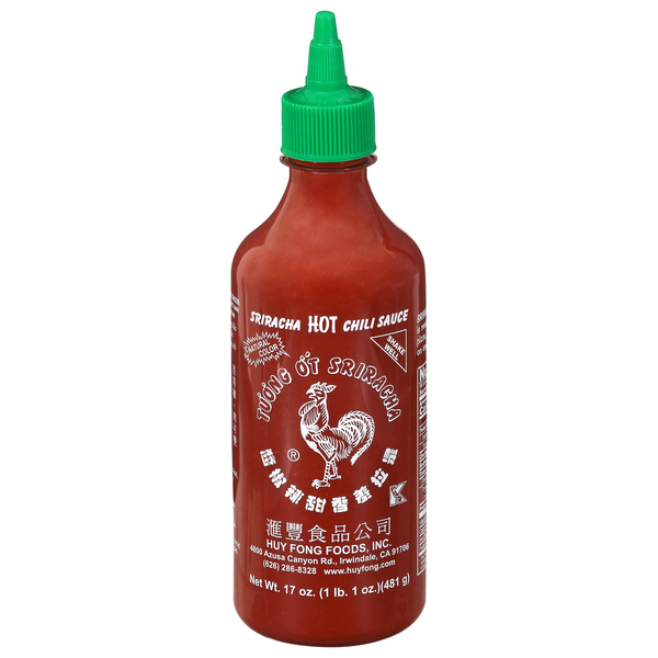 Huy Fong Foods Hot Chili Sauce  DestGlow