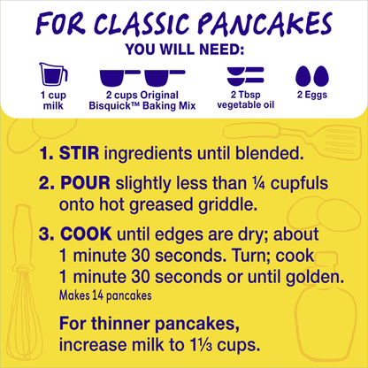 Betty Crocker Bisquick Original Pancake and Baking Mix  DestGlow