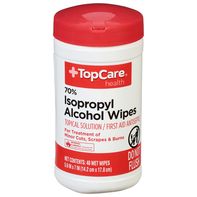 TopCare Wipes, 70% Isopropyl Alcohol️  DestGlow