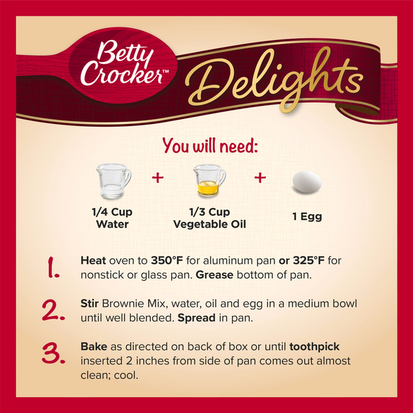 Betty Crocker Supreme Chocolate Chunk Brownie Mix  DestGlow