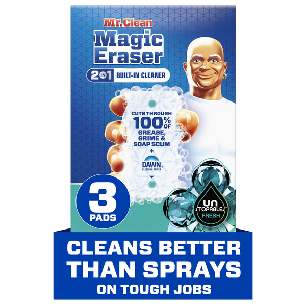 Mr. Clean Magic Eraser Sponge, All Purpose Cleaner, Ultra Foamy  DestGlow