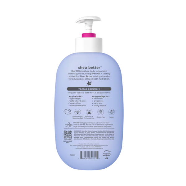 eos Vanilla Cashmere Body Lotion  DestGlow