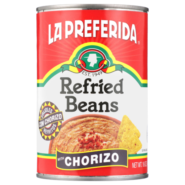La Preferida Refried Beans with Chorizo  DestGlow