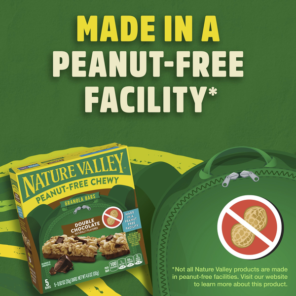 Nature Valley Peanut-Free Chewy Double Chocolate Granola Bars
