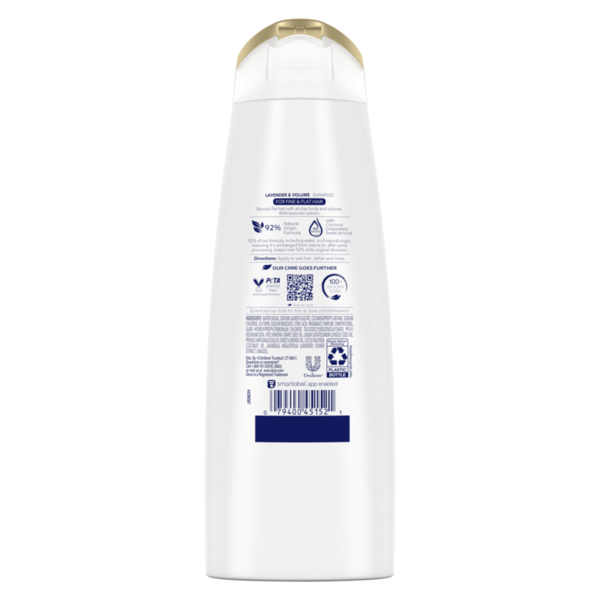 Dove Volumizing Shampoo Lavender &amp; Volume  DestGlow