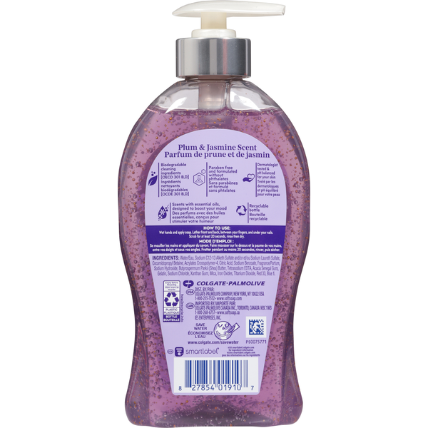 Softsoap Hand Soap, Plum &amp; Jasmine Scent  DestGlow