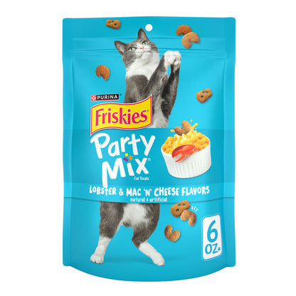 Purina Friskies Cat Treats, Party Mix Lobster &amp; Mac &