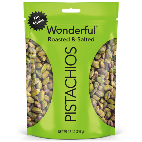 Wonderful No Shells Roasted &amp; Salted Pistachios  DestGlow