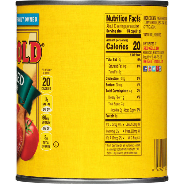 Red Gold Crushed Tomatoes  DestGlow