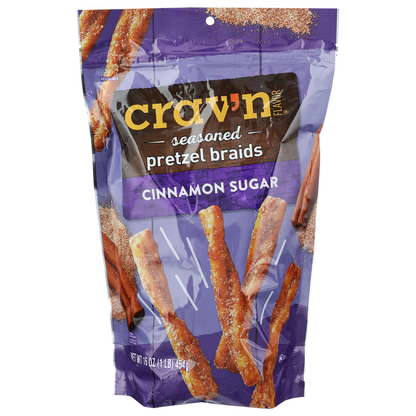 Crav’n Flavor Cravn Flvr Prtzl Brd Cnnmn Sgr