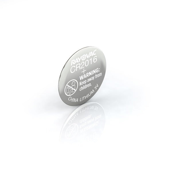 RAYOVAC Size 2016 3V Lithium Coin Cell Batteries  DestGlow