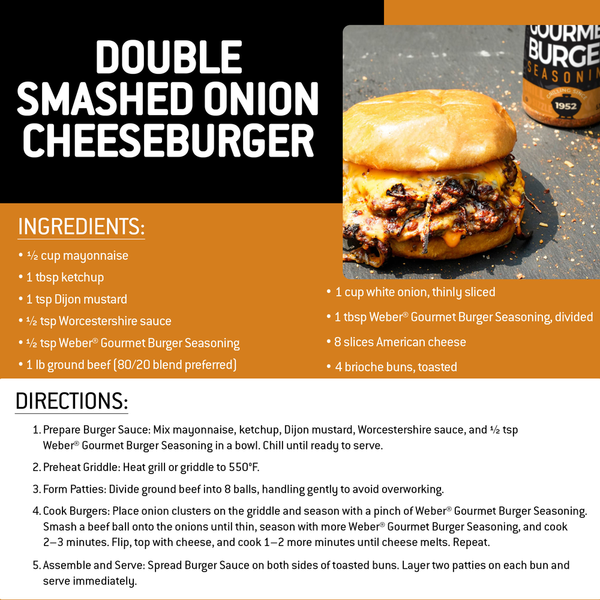 Weber Gourmet Burger Seasoning