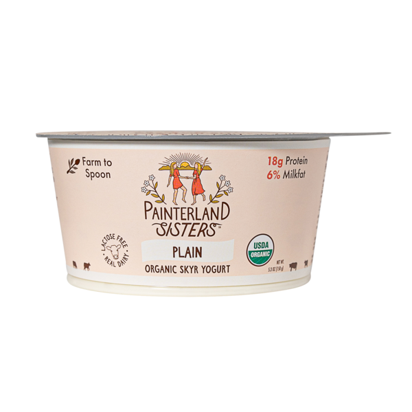 Painterland Sisters Plain Organic Skyr Yogurt  DestGlow