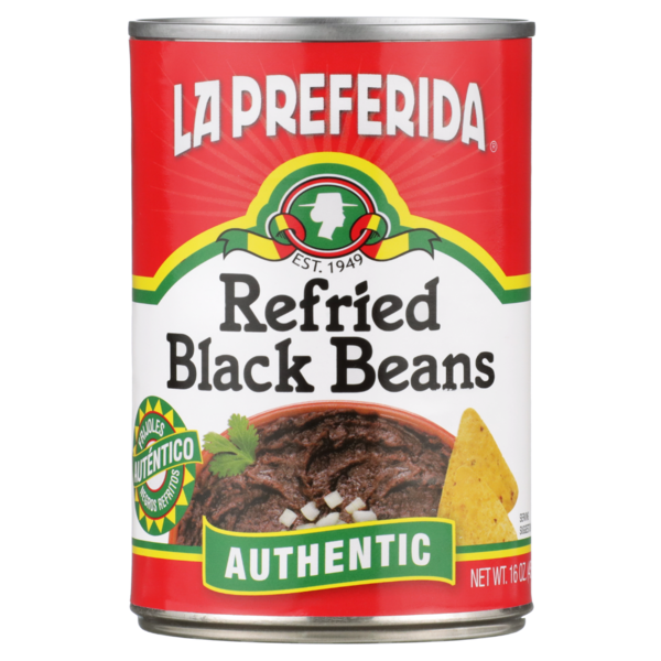 La Preferida Authentic Refried Black Beans  DestGlow