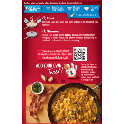 Tuna Helper Tuna Cheesy Pasta