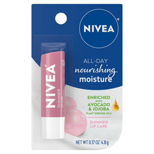 NIVEA Shimmer, Moisturizing Lip Balm Stick  DestGlow