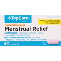 TopCare Menstrual Relief, Maximum Strength, Caplet...
️  DestGlow