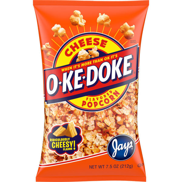 O-Ke-Doke  Cheese Popcorn  DestGlow