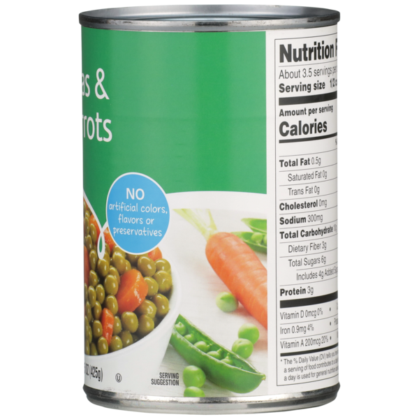 Food Club Peas &amp; Carrots