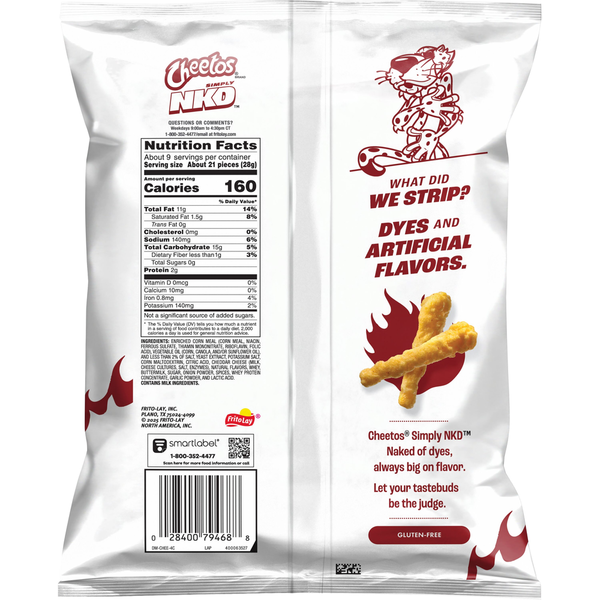 Cheetos Simply NK Flamin&