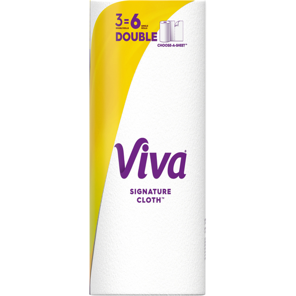 Viva 1-Ply Choose-A-Sheet Double Rolls Paper Towels  DestGlow