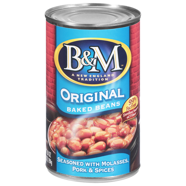B&amp;M Original Baked Beans with Molasses, Pork &amp; Spices  DestGlow