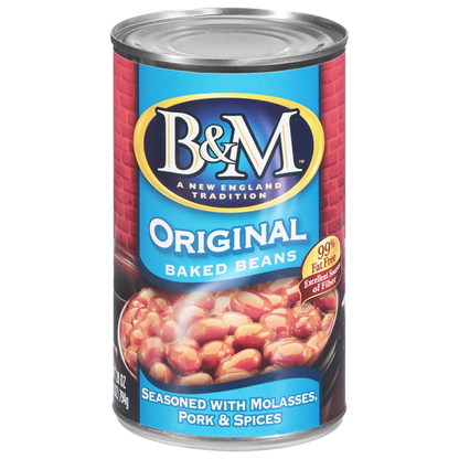 B&amp;M Original Baked Beans with Molasses, Pork &amp; Spices
