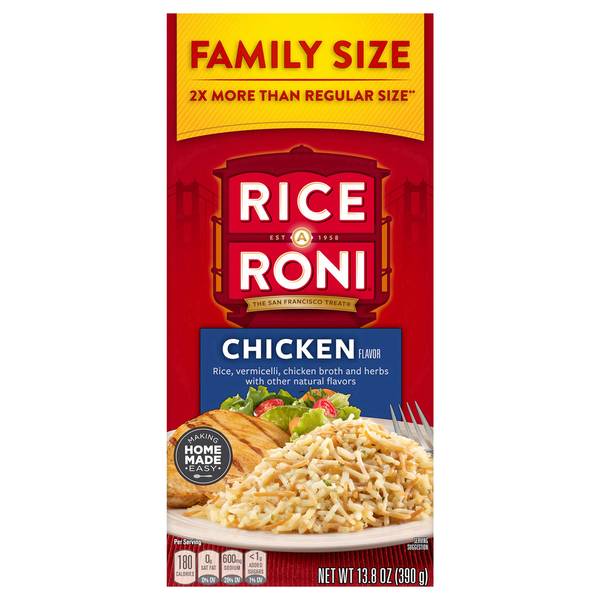 Rice-A-Roni Rice, Chicken Flavor  DestGlow