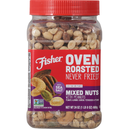 Fisher Mixed Nuts with Peanuts