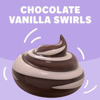 Jell-O Original Chocolate Vanilla Swirls Refrigerated Pudding Cup Snacks