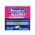 Benadryl Liqui-Gels Antihistamine Allergy Medicine & Cold Symptom Relief, Dye-Free Liquid Gels with 25 mg of Diphenhydramine HCl for Symptoms Such As Runny Nose, Sneezing & More, 24 ct  DestGlow